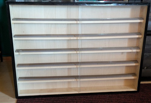 Sammlervitrine holz setzkasten - sammlervitrine,