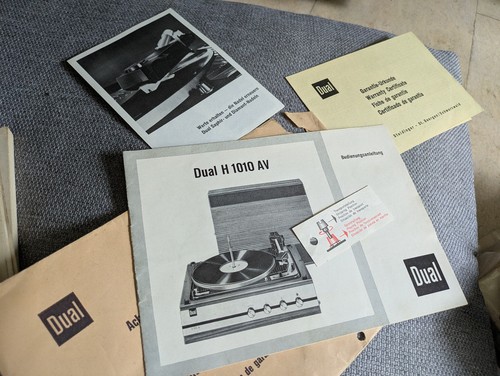 Dual 1010a bedienungsanleitung - dual,