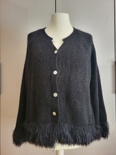 TREDY Strickjacke Flauschgarn - Gr. 3 - schwarz - NEU und ungetragen - Zukauf