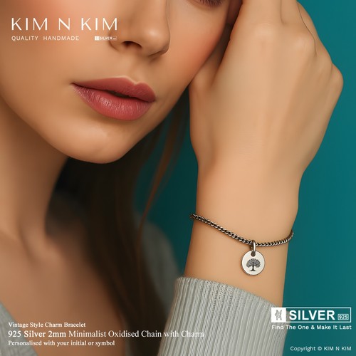 925 silber bettelarmband - 925,