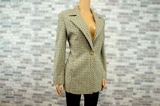 FERAUD EDLER DAMEN WOLLE SEIDE KASCHMIR TWEED GEHROCK JACKE 40 