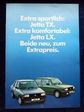 VW Jetta TX LX Prospekt