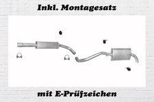 VW Lupo 1.4 16V Auspuffanlage