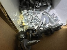 Restposten Bohrschrauben sechskantkopf  6x25mm A2 75Stück   / HolzReg3