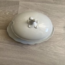 Meissen Terrine Weiß Mit