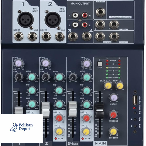Usb mixer kanal - usb-mixer, 4-kanal