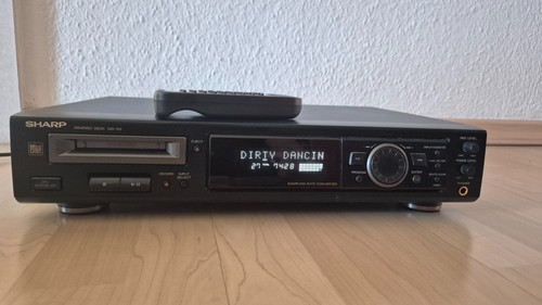 Sharp minidisc deck - sharp,