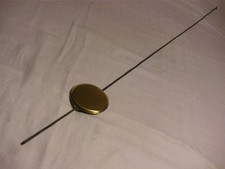 Uhrenpendel alt 84 cm Pendel Wanduhr Schwarzwald Uhr Bauernuhr Lackschild Ersatz