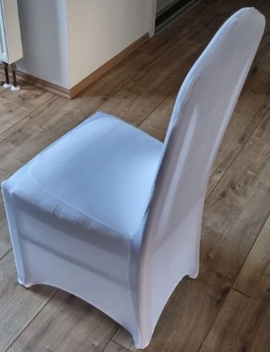Stuhlhussen weiß stück 2x - weiß,