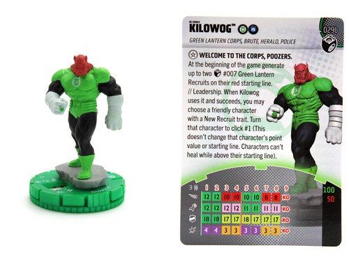 Heroclix 029b kilowog - -,
