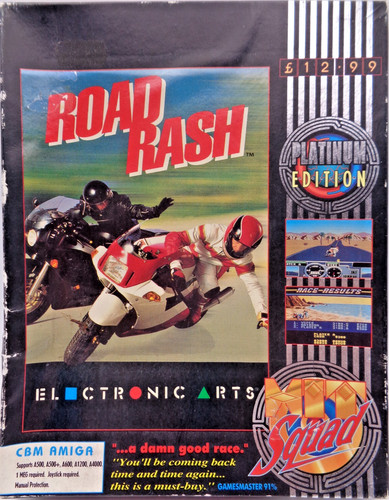 Commodore amiga road rash - commodore, --