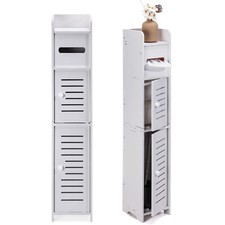 Badezimmerregal Badezimmerschrank Badschrank Toilettenpapierhalter Freistehender