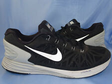 NIKE LUNARGLIDE 6 SNEAKER GR 47 48 USED SCHWARZ SCHUHE SAMMLER ZOOM PEGASUS D36