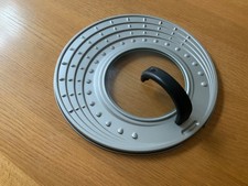 Pfannen-Spritzschutz Ø 31 cm mit Sichtglas / Universaldeckel