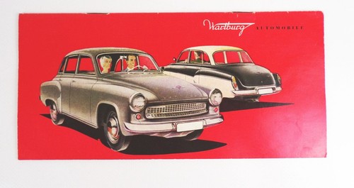 Wartburg automobile 1950 - wartburg,