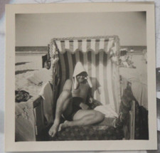 Foto 1959 DDR mann badehose