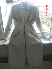 LEDERKLEID WEISS-Gr. M-WEICHES