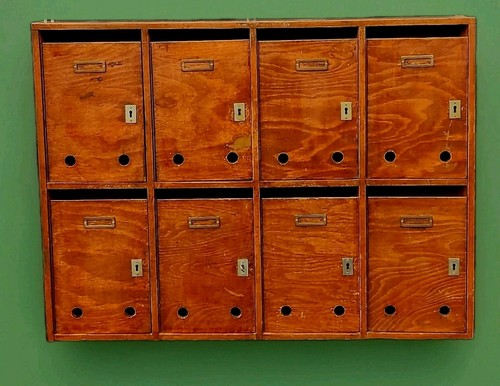 Vintage briefkasten industrie - vintage,