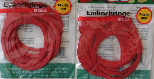 Einkochringe 86 mm - 86,