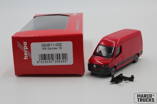 Herpa mercedes benz - herpa, sprinter