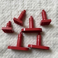 Carrera Struxi Brücke Stützen - Flexbahn  Zubehör - Rot