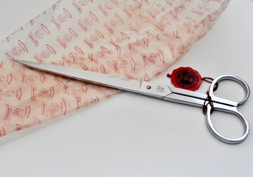 Alte papierschere mannos - papierschere, 9,5"