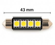 2x 5x 10x LED Soffitte 31 39 43 mm 12V Innenraum Beleuchtung weiß warmweiß  KFZ
