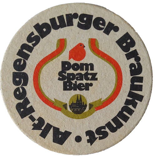 Alter bierdeckel brauerei - alter,