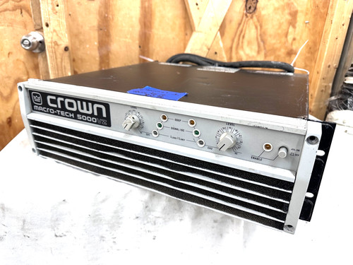 Crown macro tech 5000 - crown, macro-tech
