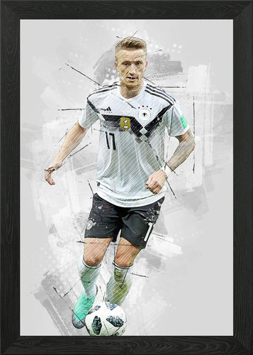 Marco reus gerahmtes wandbild - gerahmtes,