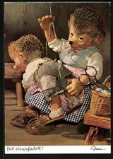 Ansichtskarte Mecki, Micki