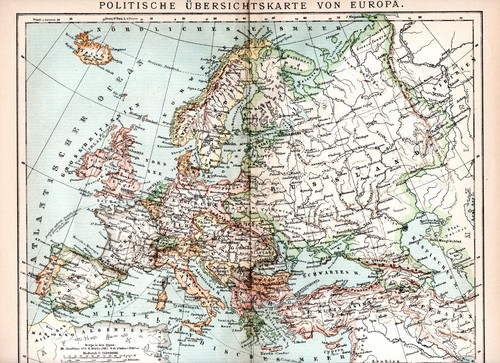 Europa politische übersicht - europa,