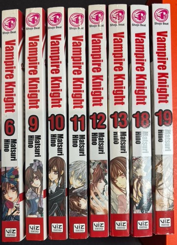 Vampire knight manga books - vampire,