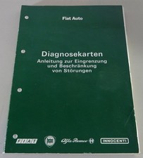Werkstatthandbuch Diagnose Fiat / Lancia / Alfa Romeo ca. 1985 - 1999 Stand 2000