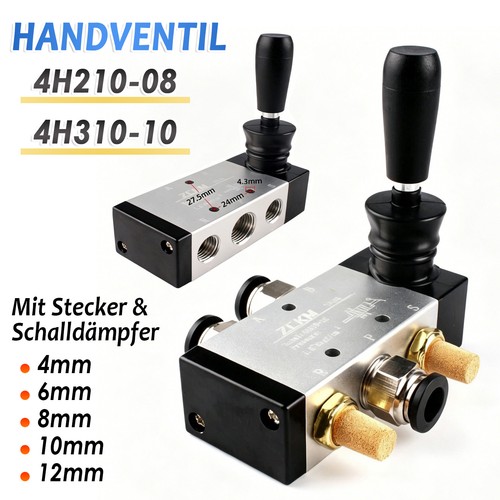 Handventil 4h210 4h310 10 - handventil, 4h210-08/4h310-10