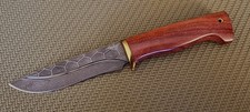 Outdoor JagdDamast Messer Damaszener Stahl  HRC62 Nazarov Knives