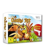 Wii Chicken Riot - (Bundle inkl. Pistole) - Pistole etwas verfärbt