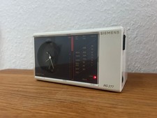 Vintage Uhren -  Radio - Wecker SIEMENS RG 277 aus den 1980ern