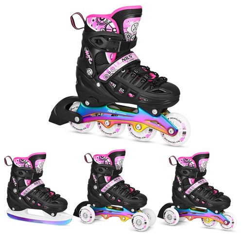 Set 4in1 inliner rollschuhe - 4in1,