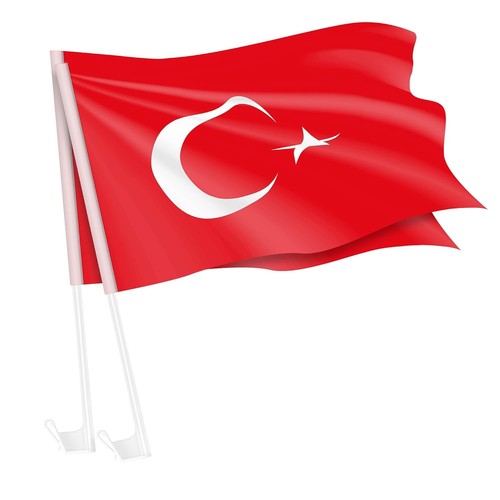 Autofahne türkei türk - 2x,