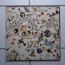 LP Led Zeppelin - LED ZEPPELIN III - Hard Rock VINYL - ATLANTIC Records 1970
