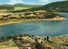 Bringhausen Edertal Terrassen Campingplatz Fliegeraufnahme