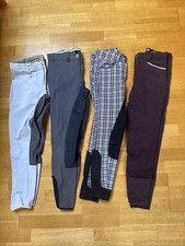 Reiterpaket Gr. S bzw. 36 Damen 4 Reiterhosen mit Besatz und 1 Poloshirt M