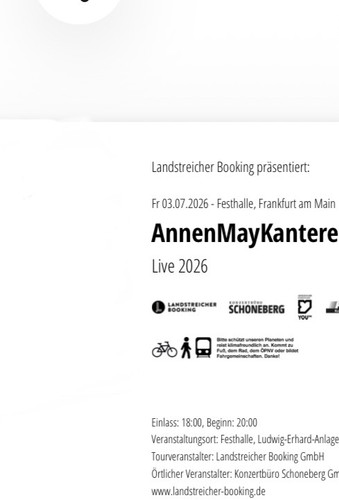 Annenmaykantereit frankfurt - annenmaykantereit,