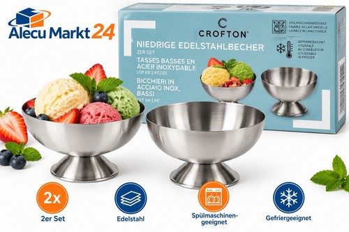 Edelstahl eisbecher - 2,