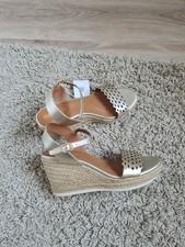 Geox Sandaletten Wedges Gold