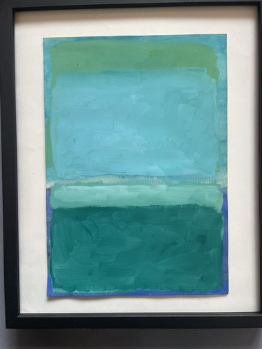 Mark rothko original acryl - original,