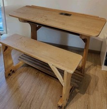 Vintage Schulbank "Modell 600"