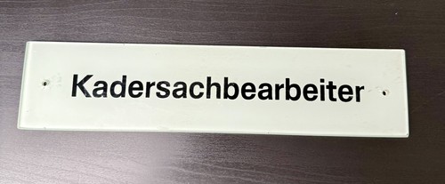 Tolles original altes schild - tolles,