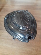 Antiker Kohlenkasten Kohlenfrosch aus Gusseisen 19 Jahrhundert reich verziert